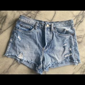 Blank jean shorts!